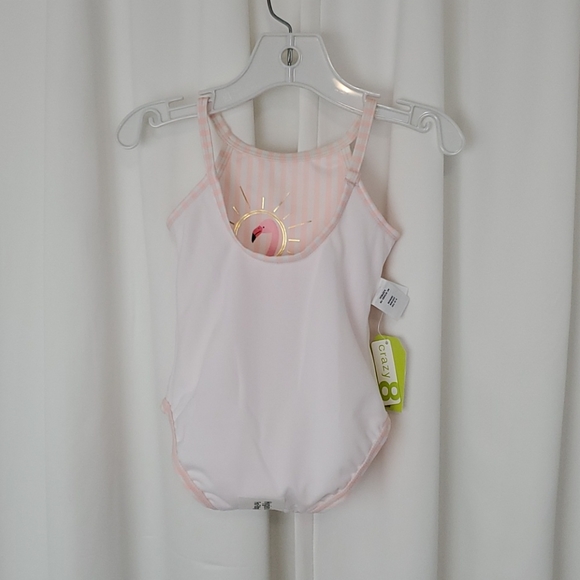 Crazy 8 Flamingo One Piece Swimsuit - Picture 4 of 7